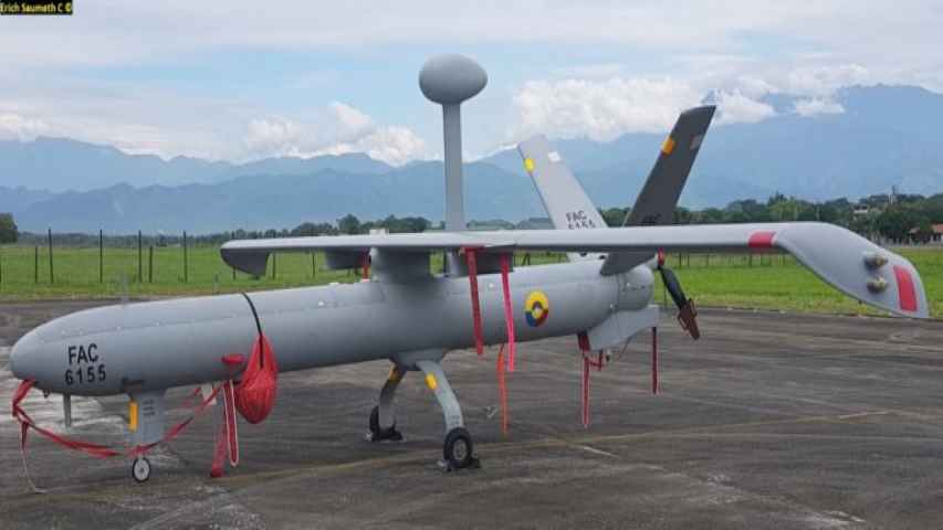 Dron Fuerza Aérea Colombiana
