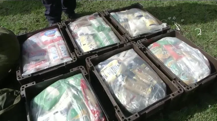 Gobierno Bolivariano distribuyó alimentos vía aérea  a zonas afectadas de los pueblos del Sur