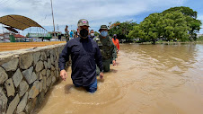 Vicepresidente Sectorial Remigio Ceballos inspeccionó zonas afectadas en Anzoátegui