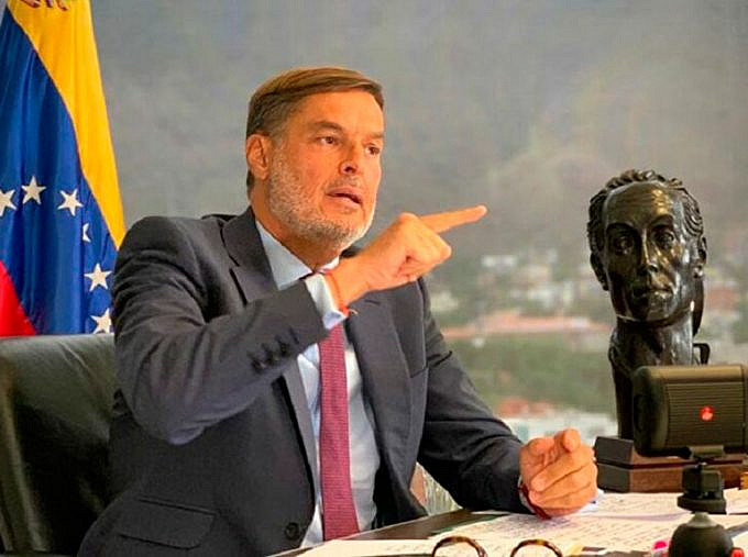 Canciller venezolano Félix Plasencia.