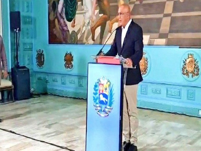 El presidente de la AN Jorge Rodríguez.