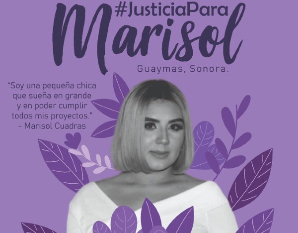 Marisol Cuadras, de 18 años de edad, era una joven activista del colectivo Feministas del Mar