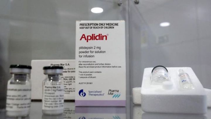 Fármaco Aplidín, elaborado por la farmacéutica española PharmaMar