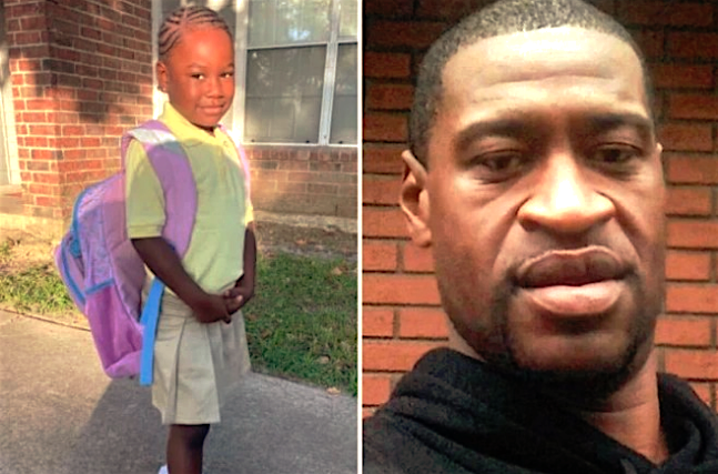Una niña de cuatro años, sobrina de George Floyd fue herida raíz de un tiroteo