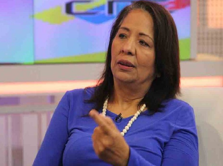 La diputada a la Asamblea Nacional, Ilenia Medina.