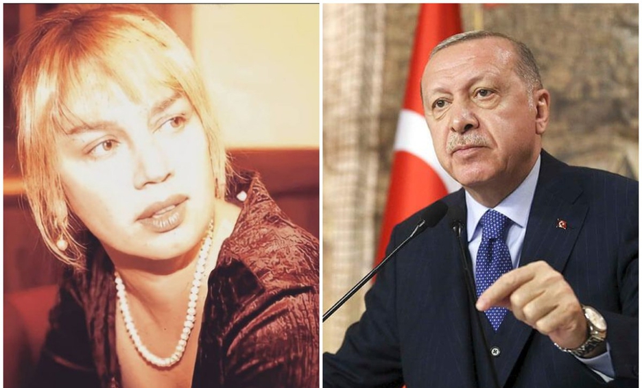 Sezen Aksu y Recep Tayyip Erdogan