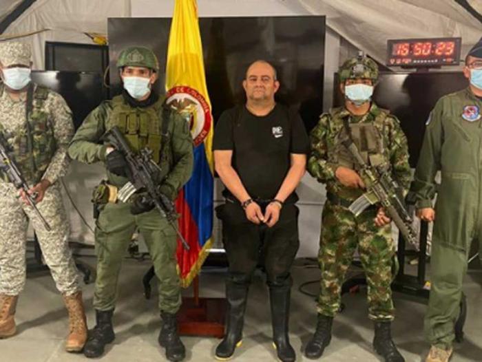 Dairo Antonio Úsuga, alias Otoniel, detenido en Colombia y extraditado a EEUU