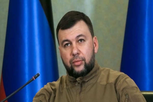 El líder de la autoproclamada República de Donetsk, Denís Pushilin.