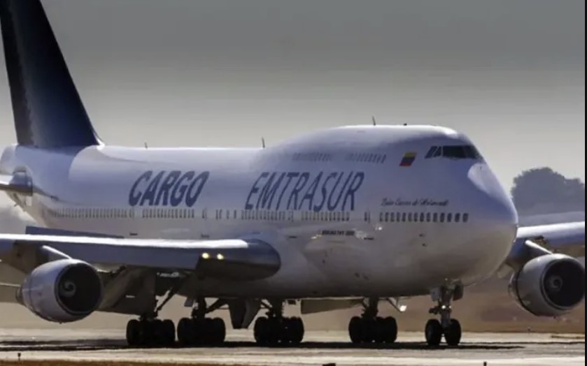El avión en cuestión, un Boeing 747 Dreamliner de carga