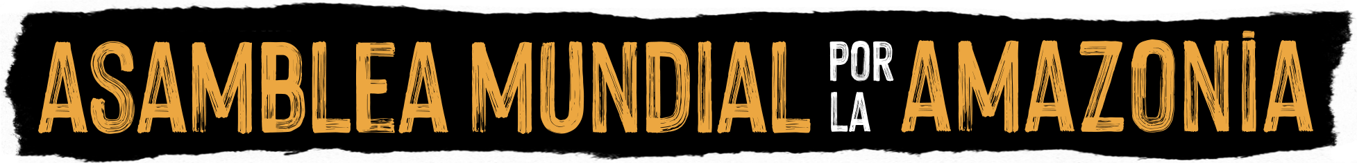 Asamblea Mundial por la Amazonía