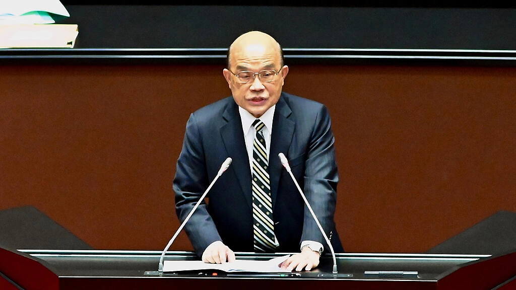 Su Tseng-chang, primer ministro de Taiwán