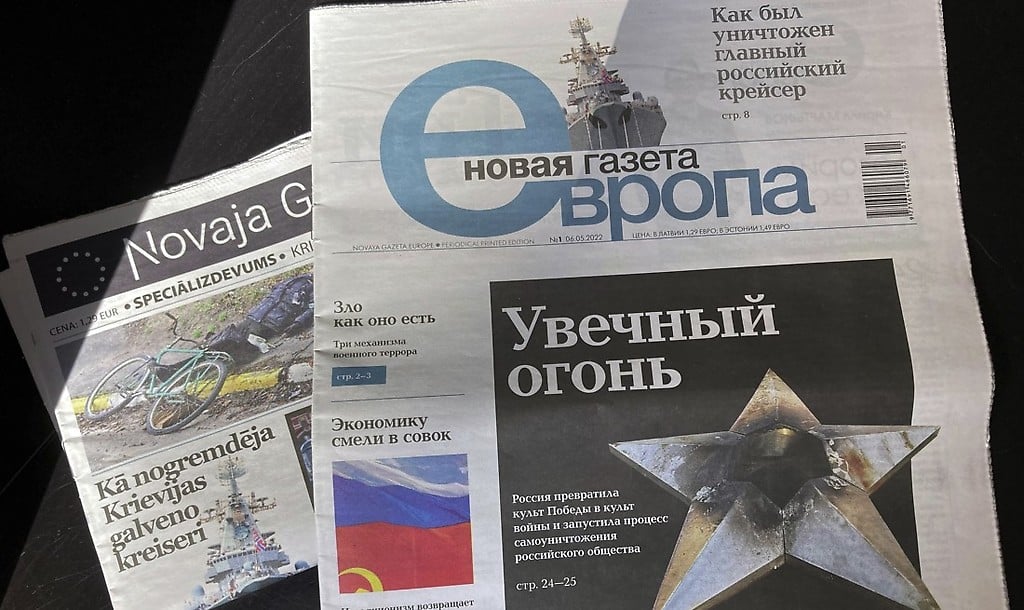 Periódico independiente ruso Nóvaya Gazeta