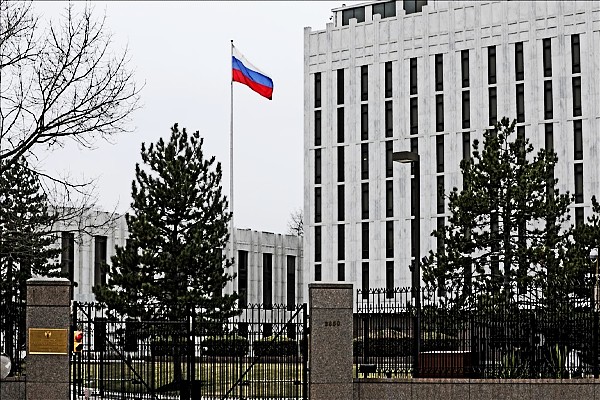 Embajada rusa en Washington.