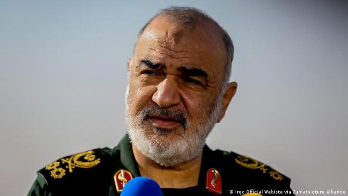 El jefe de la Guardia Revolucionaria de Irán, el general Hosein Salamí