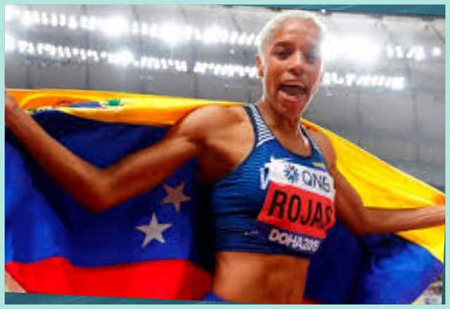 Yulimar Rojas, campeona olimpica de Venezuela con records mundiales, nación un 21 de octubre en Puerto La Cruz, en 1995 y arriba hoy a los 27 años