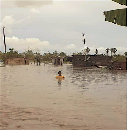 Situación crítica por las inundaciones del río Chama, que no ha sido dragado desde el 2004.
