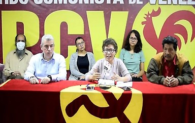 Maribell Díaz, integrante del Buró Político del Comité Central del PCV