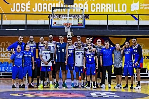 Selección Venezolana de Baloncesto.