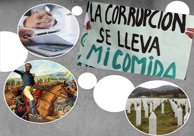 Destacamos en las efemérides de hoy la Batalla de Ayacucho, el Día de las Víctimas del Genocidio, el Día Contra la Corrupción