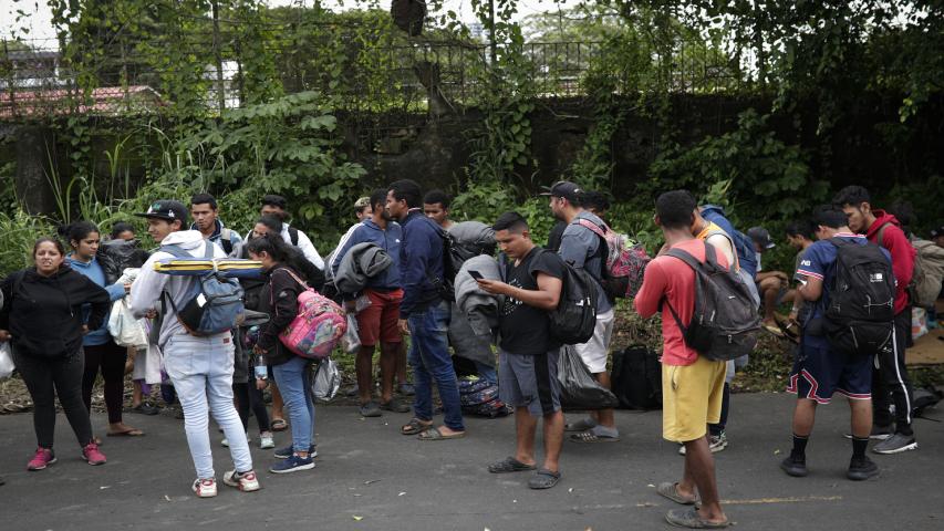 Migrantes desde Panamá a Venezuela/