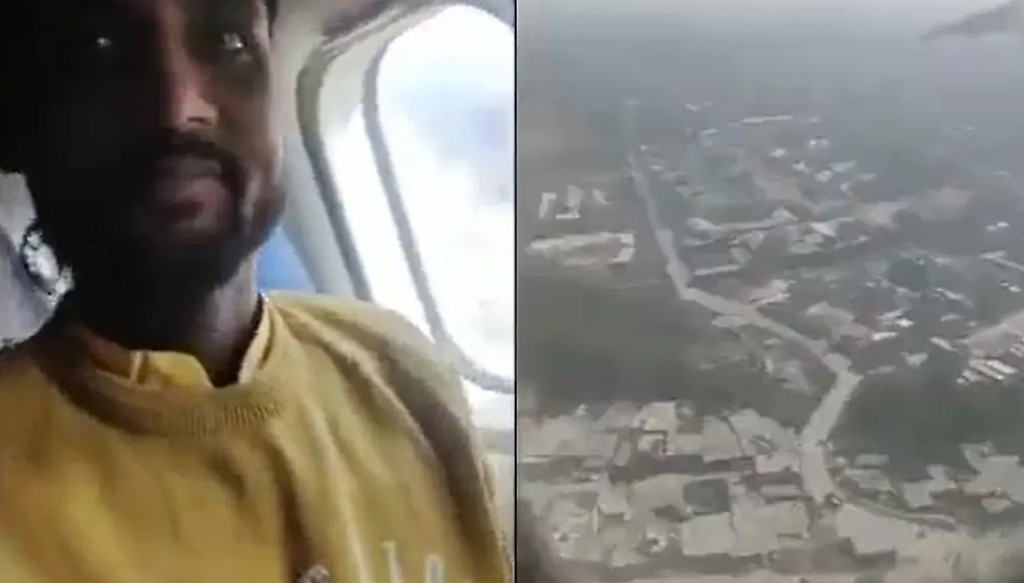 Pasajero difundió video con últimos momentos del avión que se estrelló en Nepal