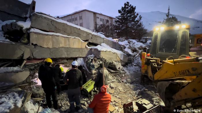 Destrucción tras el terremoto en Turquía