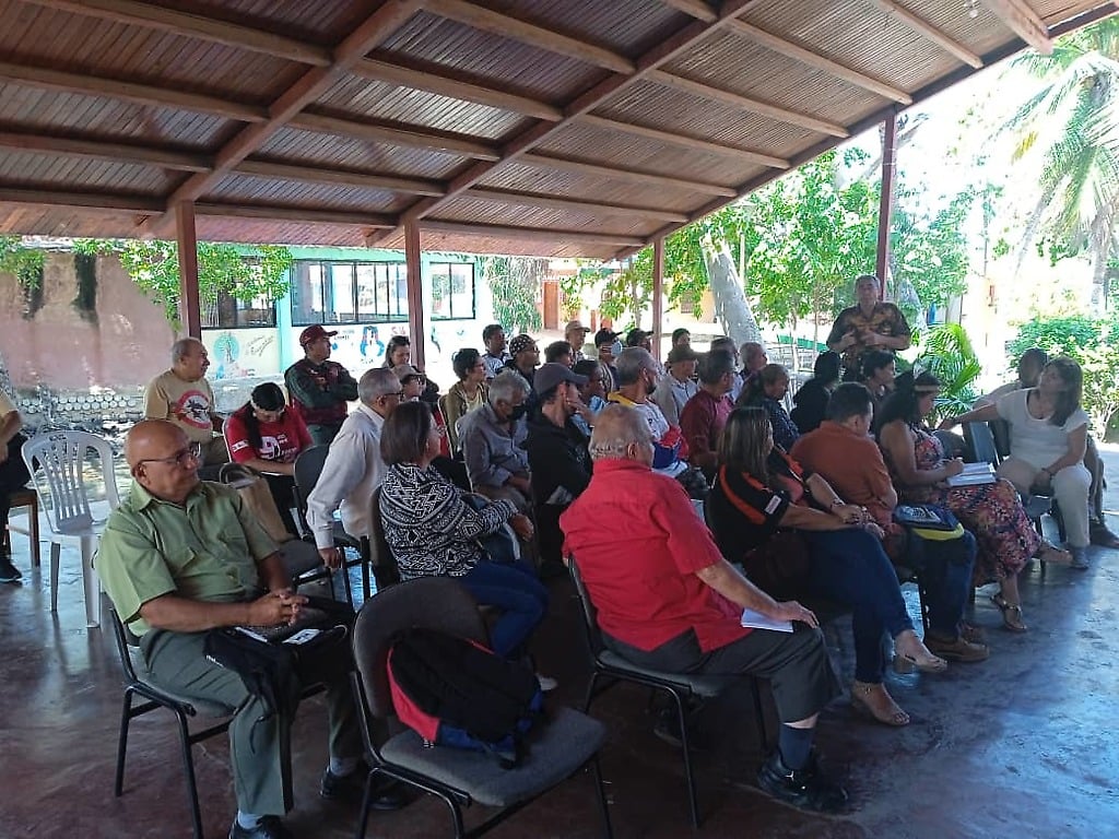 Conversatorio en comunidad Añú sobre la Batalla Naval de Maracaibo