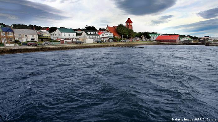 Puerto Stanley, capital de las islas Malvinas o Falkland