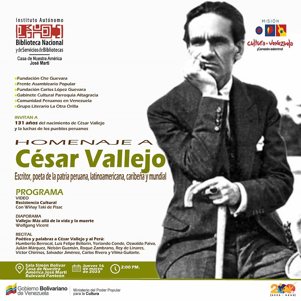 Homenaje a César Vallejo
