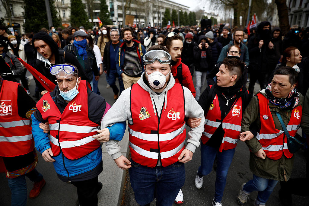 Novena jornada de protestas en Francia