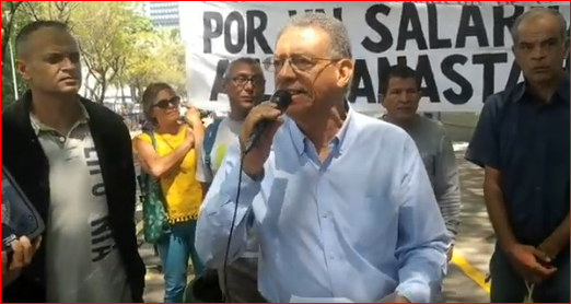 Miguel Ángel Hernández de la corriente sindical CCURA ,manifestó que lo que vemos hoy es el más alto nivel de corrupción que se ha producido en este país