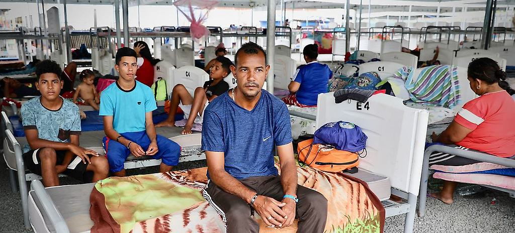 Gema Cortés Familia de refugiados venezolanos en Brasil