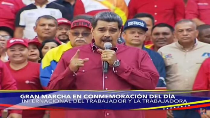 Maduro en el 1 de mayo 2023