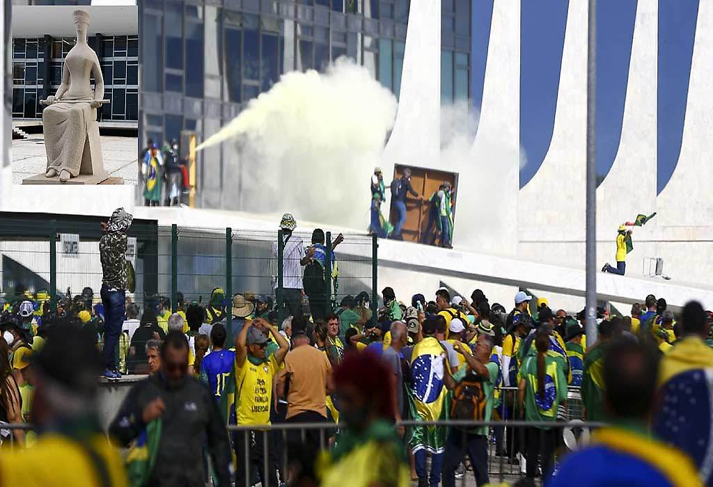 Intentona golpista en Brasil en enero de 2023