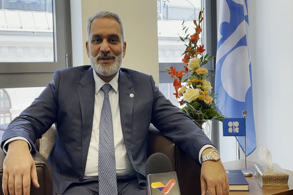 El Secretario General de la Organización de Países Exportadores de Petróleo (OPEP), Haitham Al-Ghais.