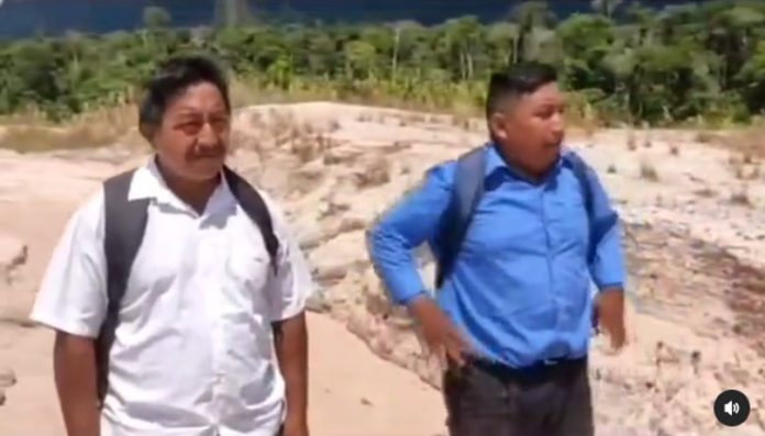 onversación entre Ismael Pérez, Chamán del pueblo indígena Huottöja y Sando González, Coordinador Sectorial Indígena de Grupo de Investigación sobre la Amazonía