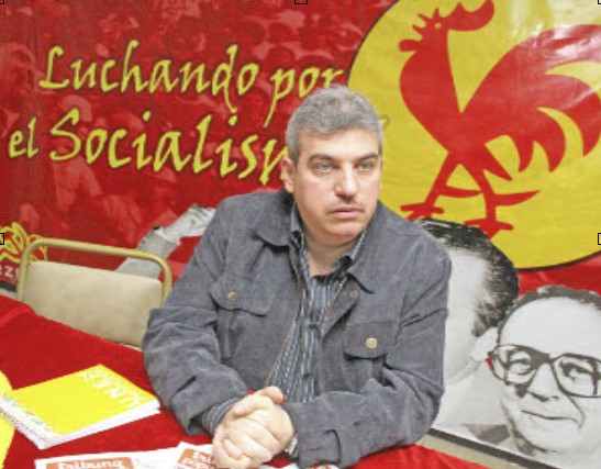 Yul Jabour. miembro  del Buró político del PCV