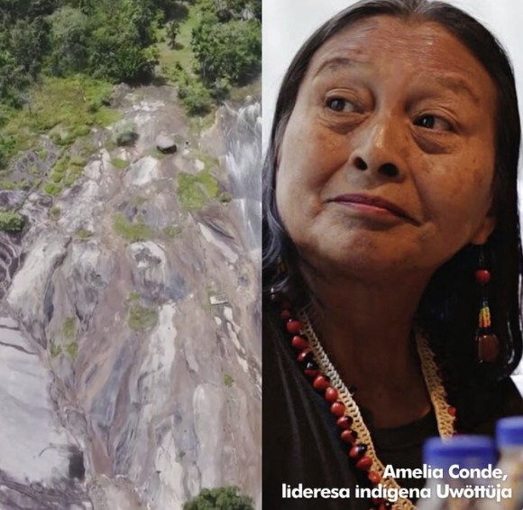 Amelia Conde, líder indígena uwöttüja