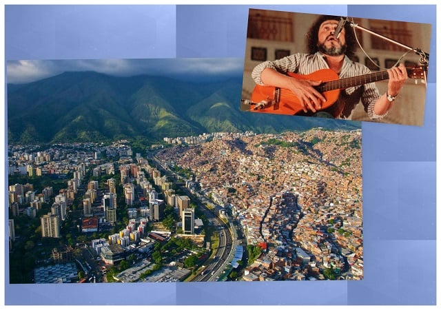 Efemérides del 31 de octubre: En el Día Mundial de las Ciudades, una imagen de Caracas con sus facetas. Arriba nuestro cantautor del pueblo Alí Primera por ser su fecha de nacimiento.
