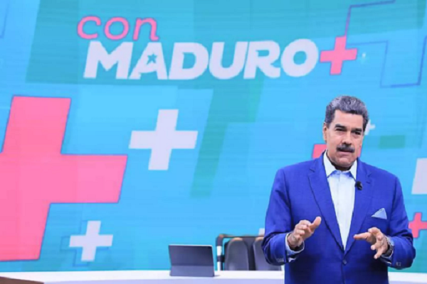 Durante su programa Con Maduro +
