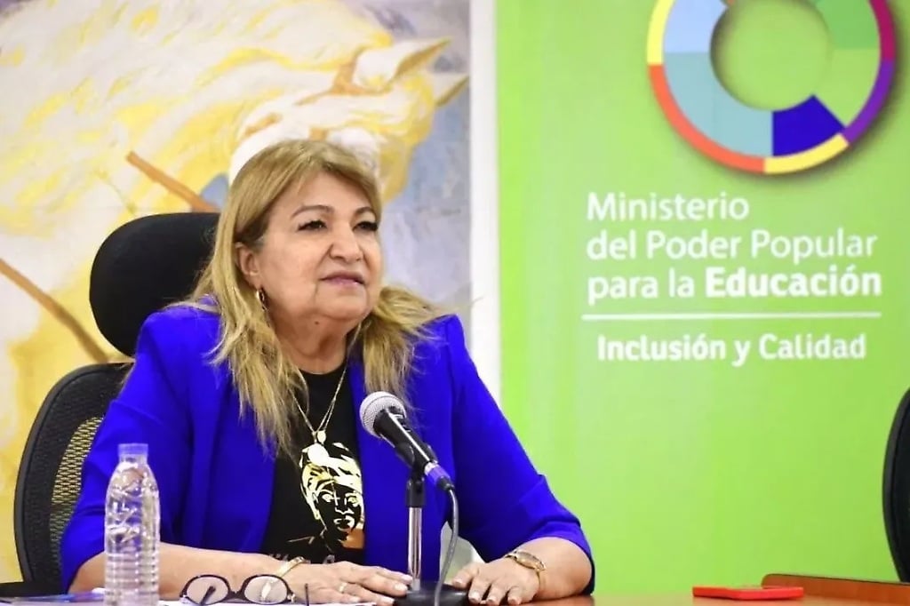 Yelitze Santaella, ministra de Educación