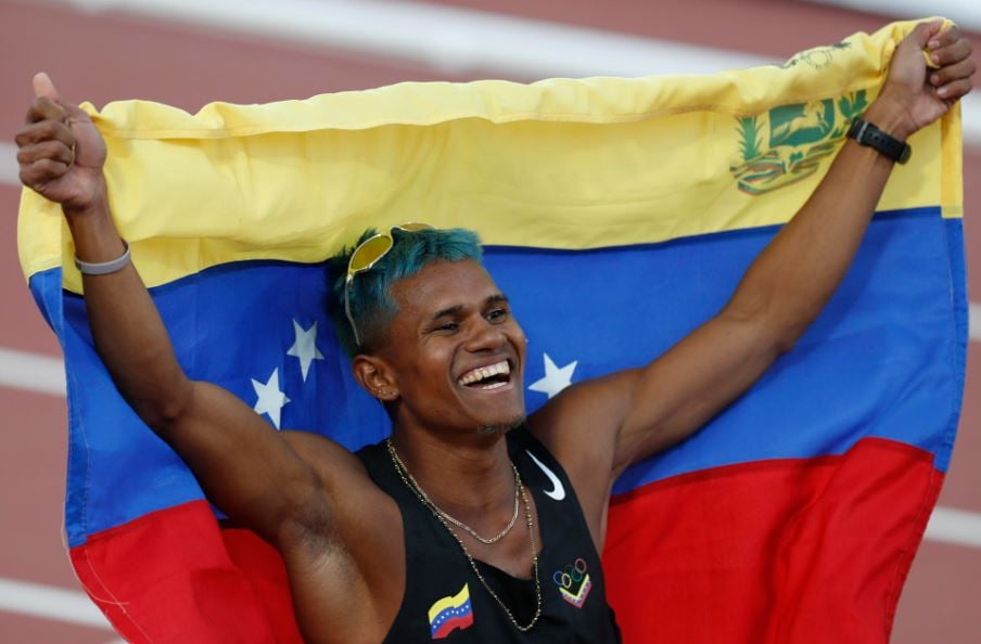 José Maita sumó la tercera dorada panamericana en el atletismo