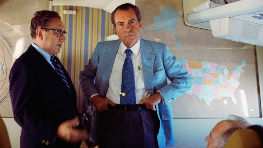 U.S. President Richard Nixon and National Security Adviser