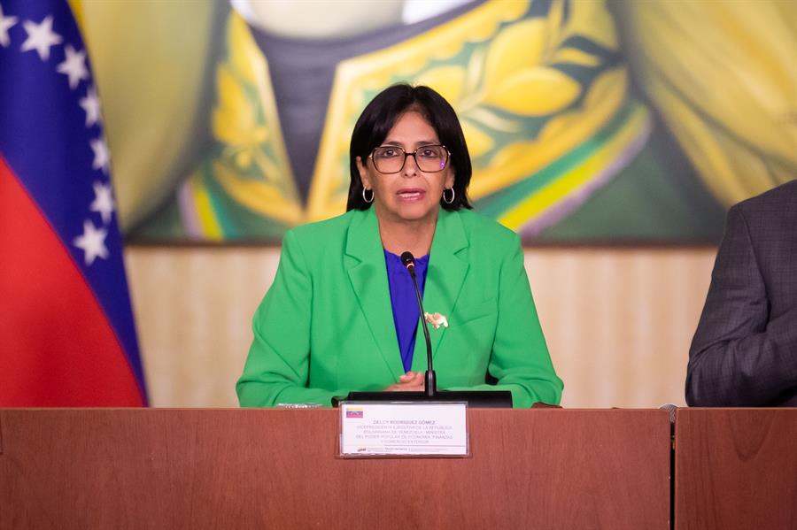 Delcy Rodríguez, vicepresidenta de Venezuela