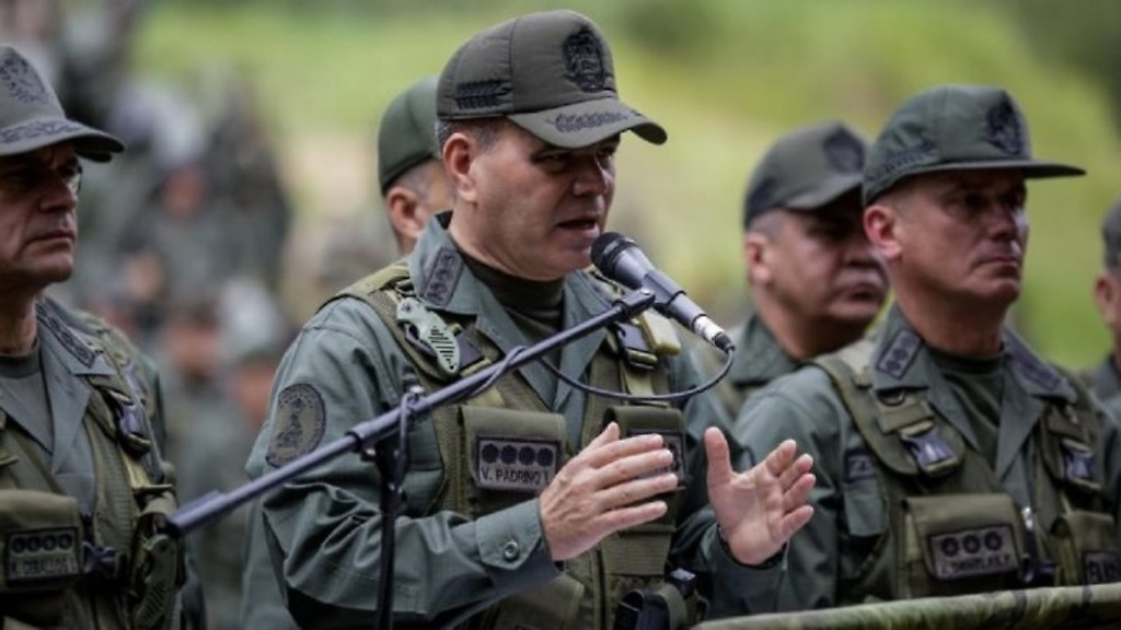 El ministro de la Defensa de Venezuela, Padrino López