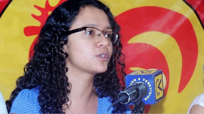 Neirlay Andrade, integrante del Buró Político del PCV