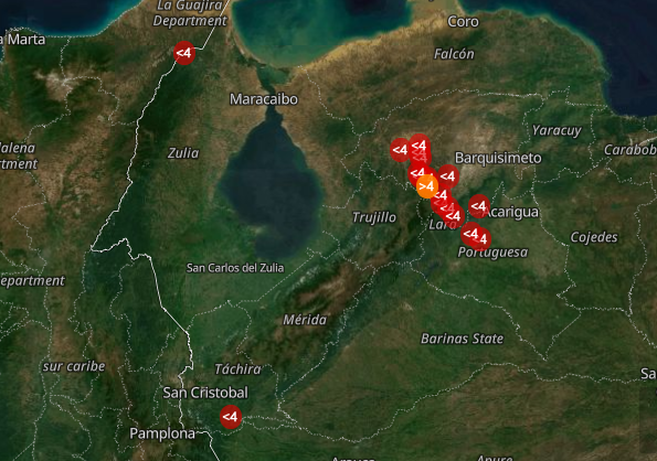 Funvisis reporta varios temblores en occidente
