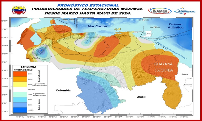 Altas temperaturas en Venezuela