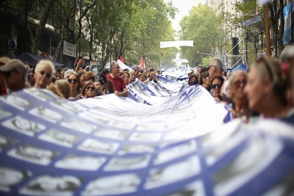 Día de la Memoria en Buenos Aires.