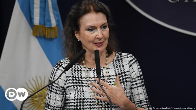 Diana Mondino, jefa de la diplomacia argentina